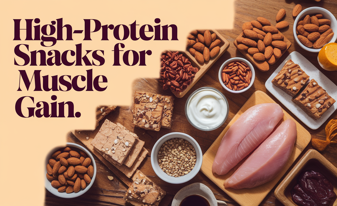 High-Protein Snacks For Muscle Gain