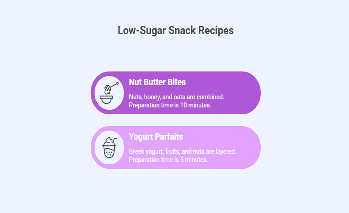 Homemade Low-Sugar Snack Recipes
