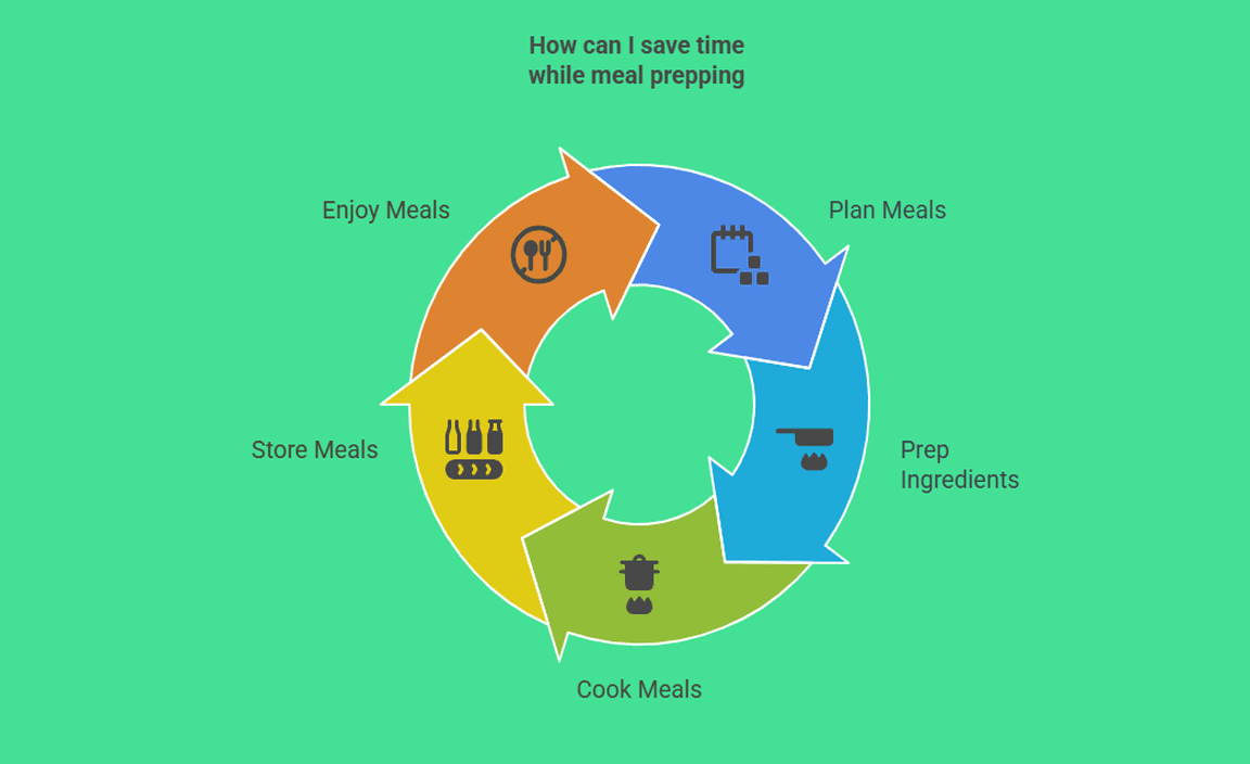 How can I save time while meal prepping