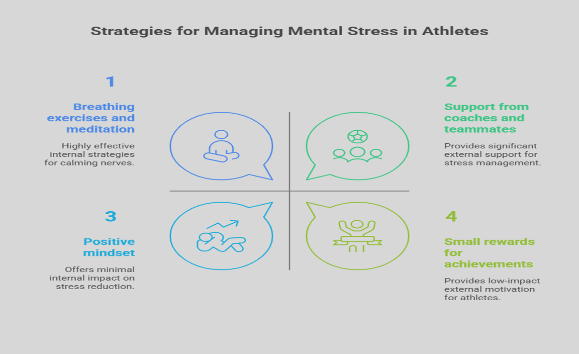 How can athletes manage mental stress when losing weight