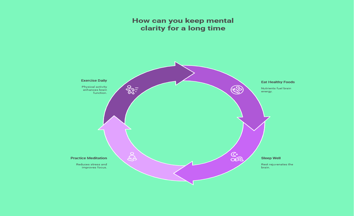 How can you keep mental clarity for a long time