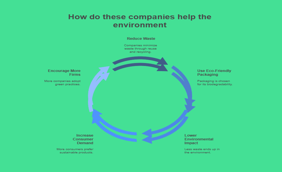 How do these companies help the environment