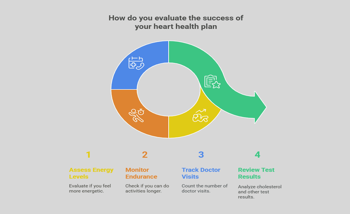 How do you evaluate the success of your heart health plan