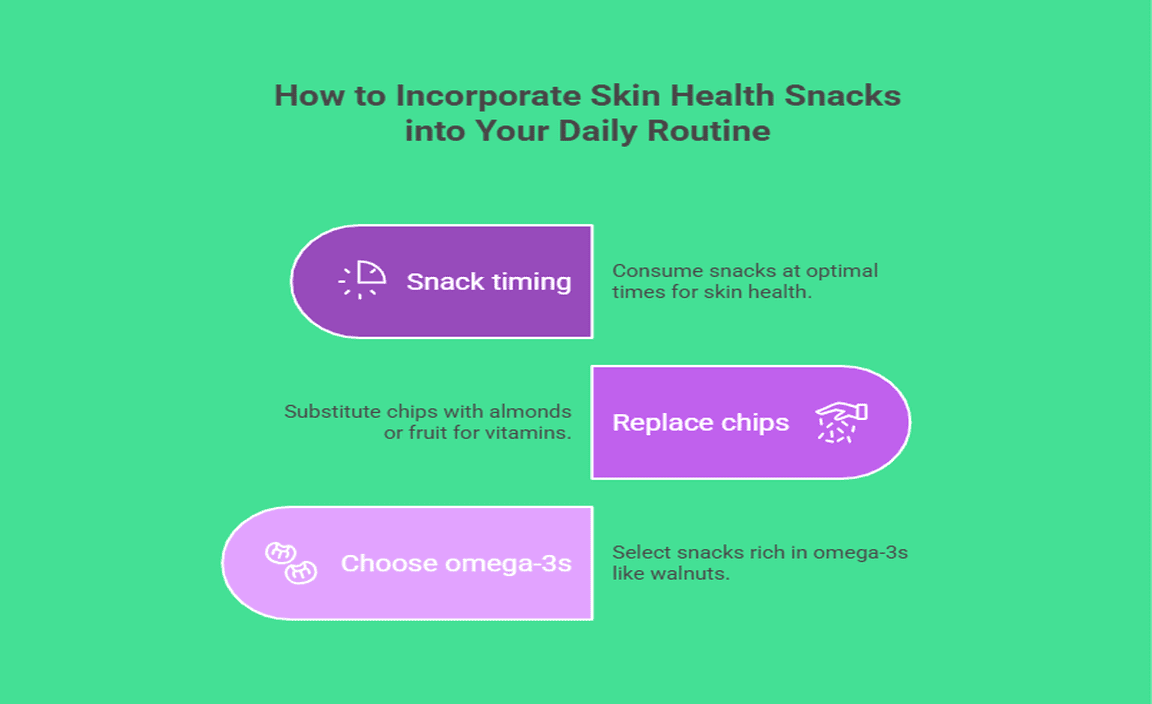 How to Incorporate Skin Health Snacks into Your Daily Routine