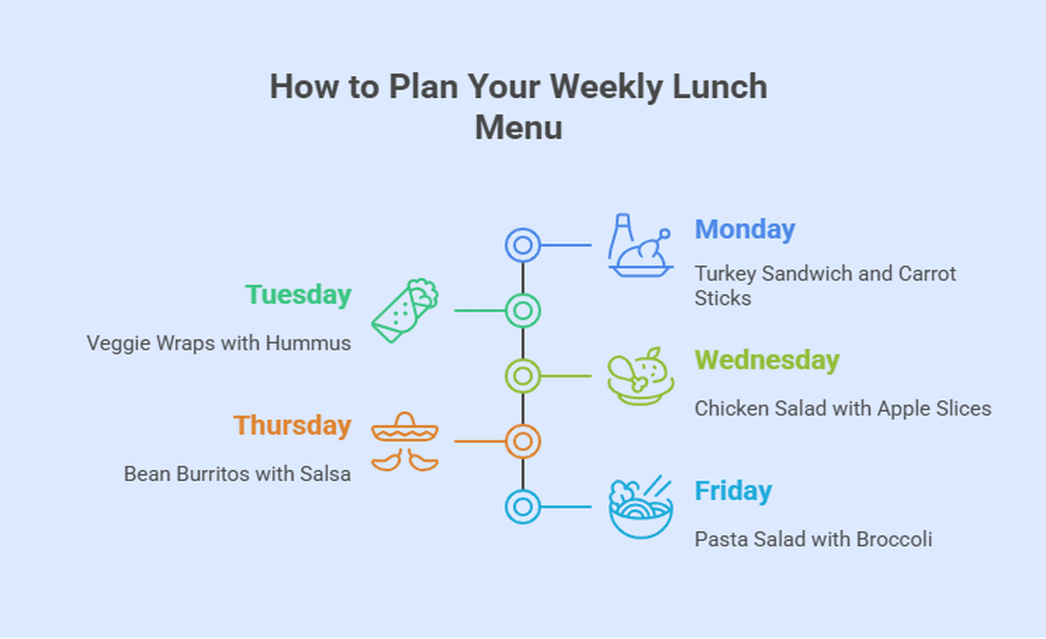 How to Plan Your Weekly Lunch Menu
