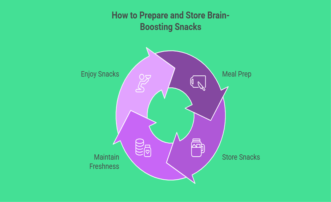 How to Prepare and Store Brain-Boosting Snacks