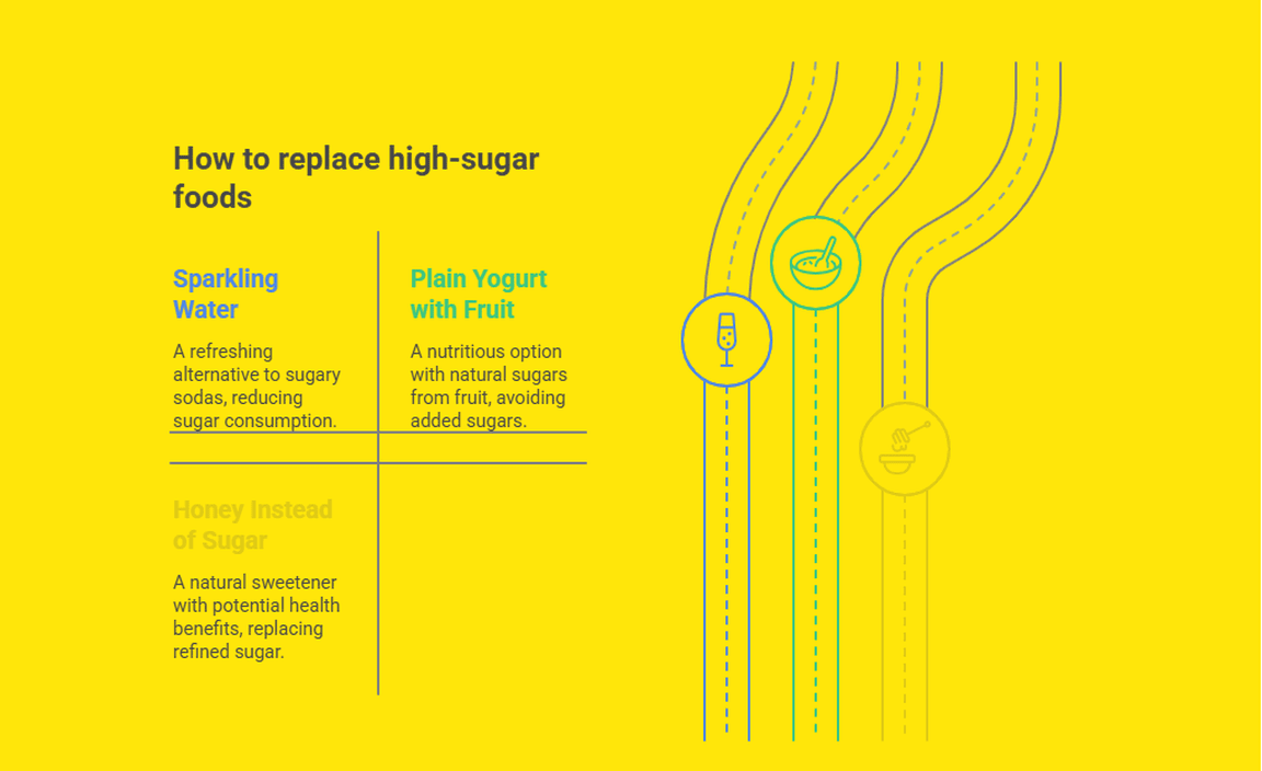 How to replace high-sugar foods
