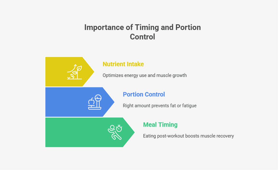 Importance of Timing and Portion Control