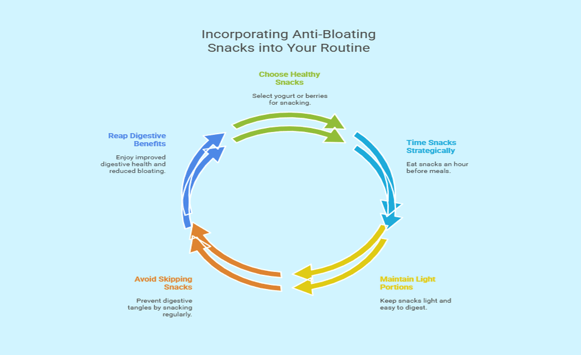Incorporating Anti-Bloating Snacks into Your Routine