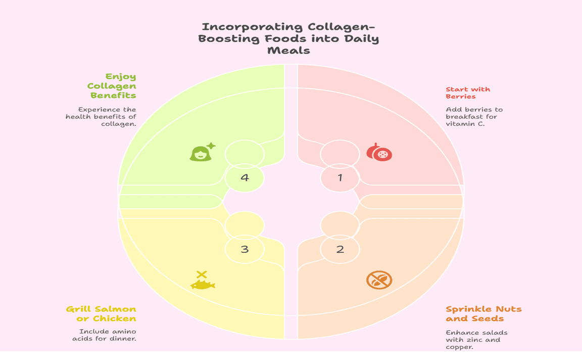 Incorporating Collagen-Boosting Foods into Daily Meals
