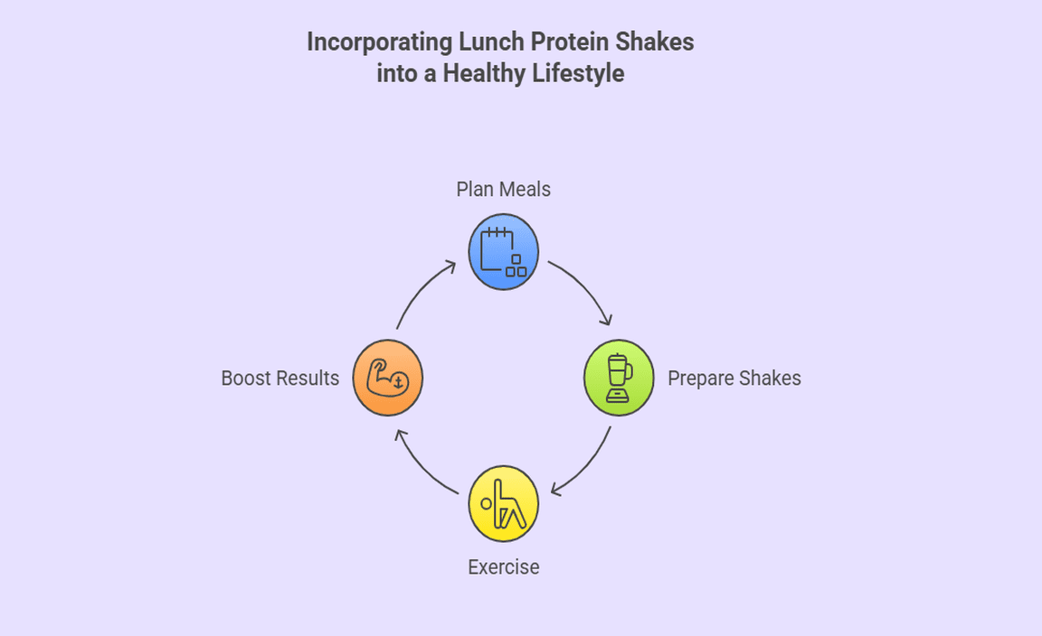 Incorporating Lunch Protein Shakes into a Healthy Lifestyle