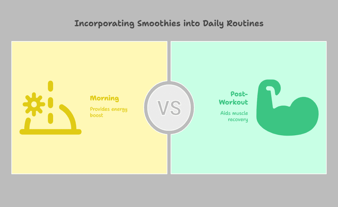 Incorporating Smoothies into Daily Routines