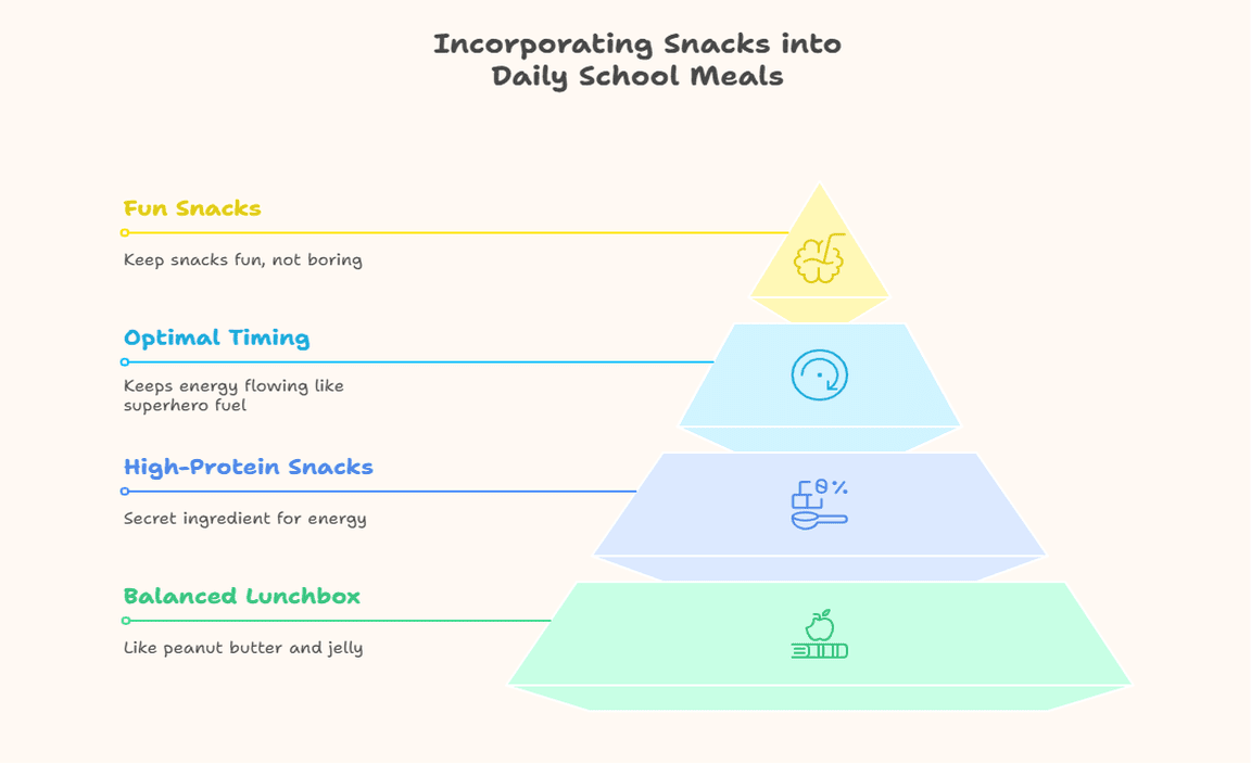 Incorporating Snacks into Daily School Meals