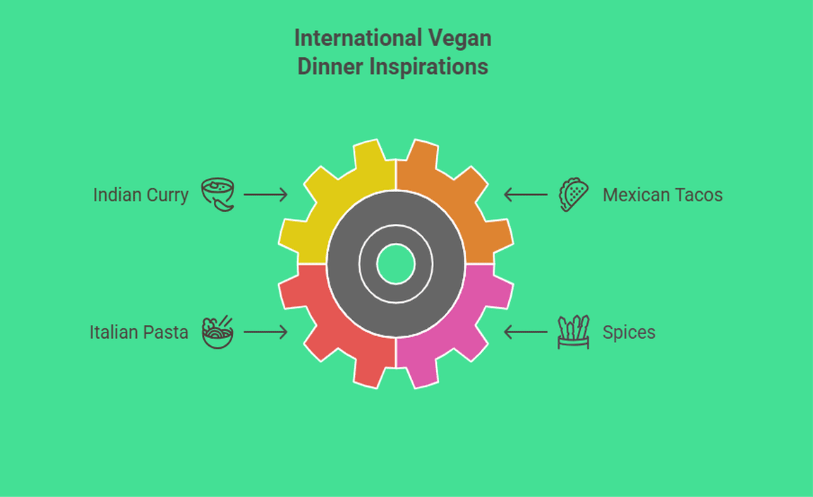 International Vegan Dinner Inspirations