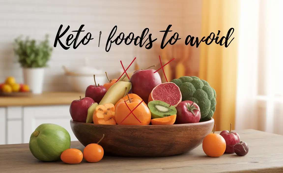 Keto Foods To Avoid