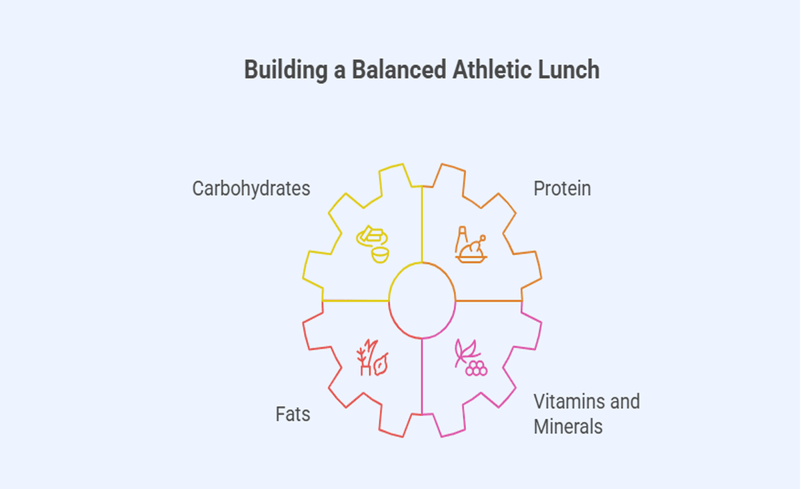 Key Components of a Balanced Athletic Lunch