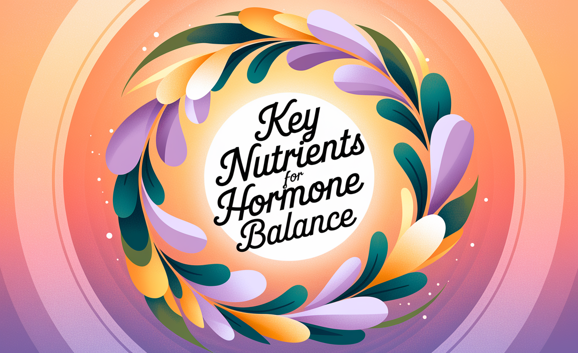 Key Nutrients for Hormone Balance