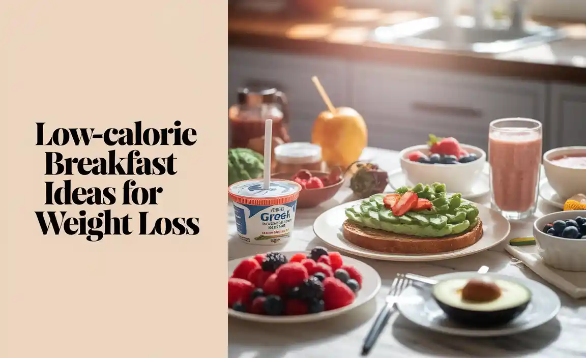 Low-Calorie Breakfast Ideas For Weight Loss