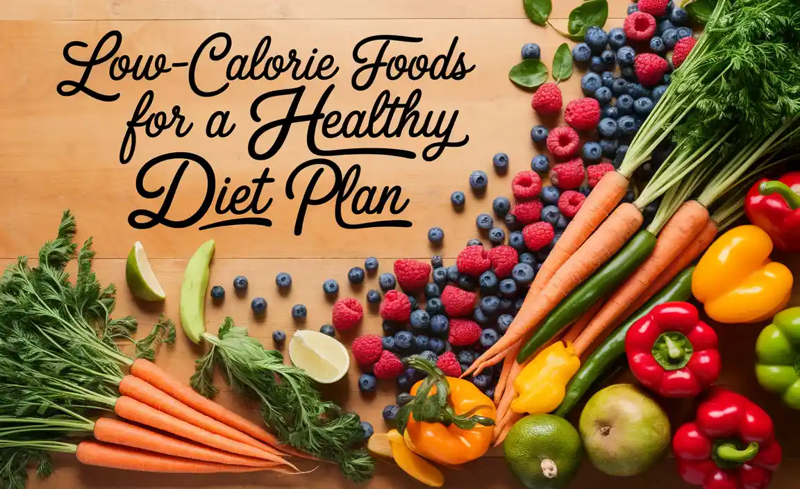 Low-Calorie Foods For A Healthy Diet Plan