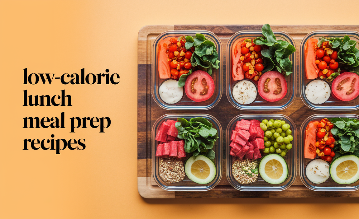 Low-Calorie Lunch Meal Prep Recipes