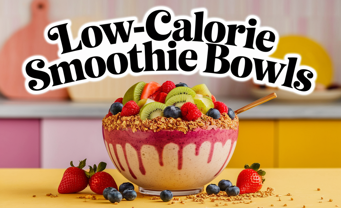 Low-Calorie Smoothie Bowls