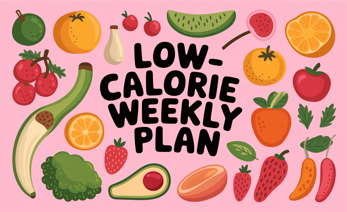Low-Calorie Weekly Plan