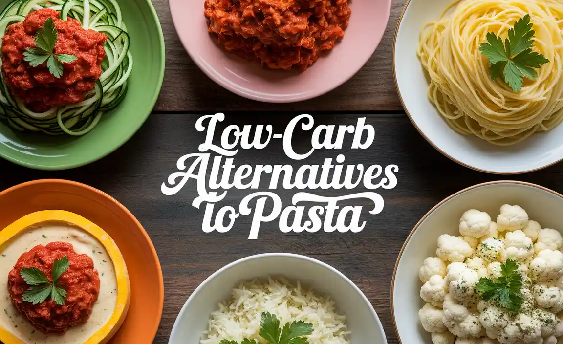 Low-Carb Alternatives To Pasta