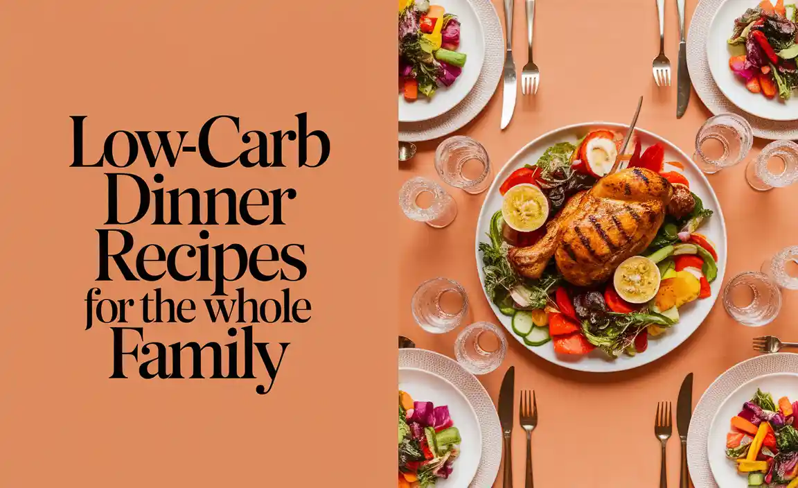 Low-Carb Dinner Recipes For The Whole Family