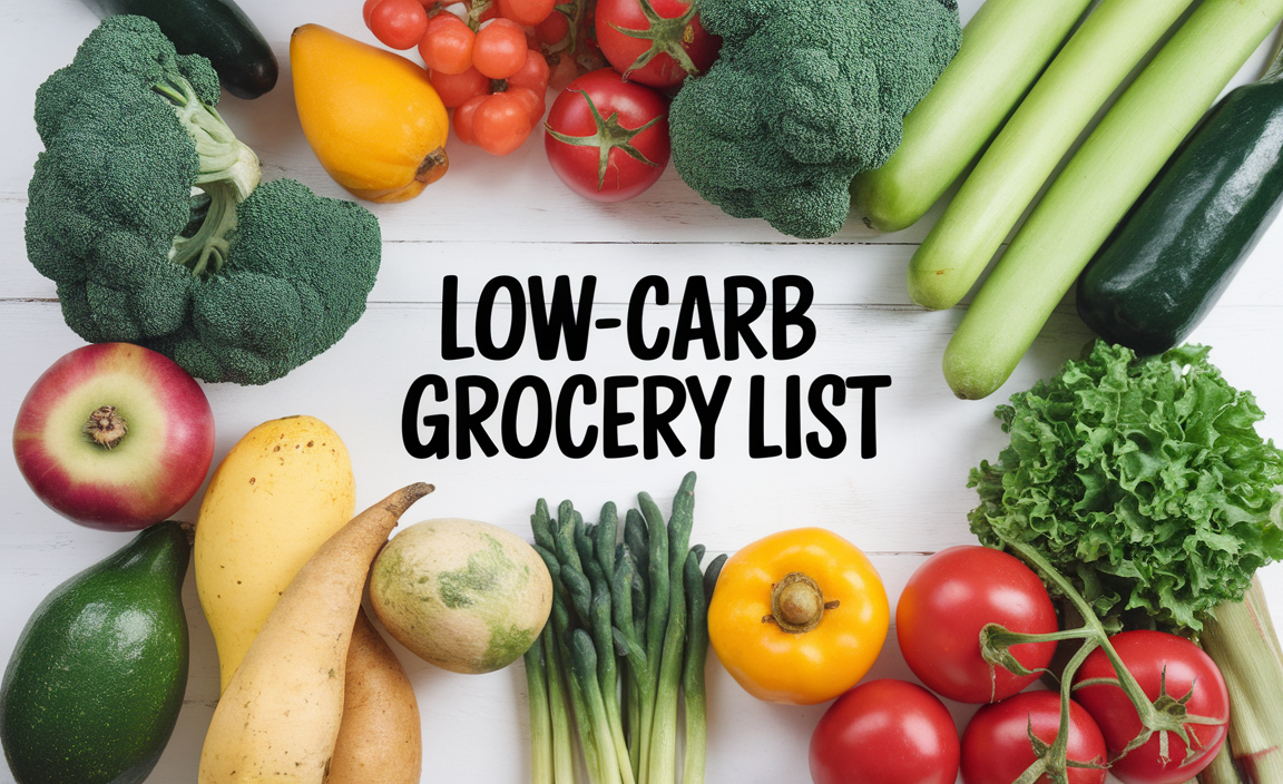 Low-Carb Grocery List