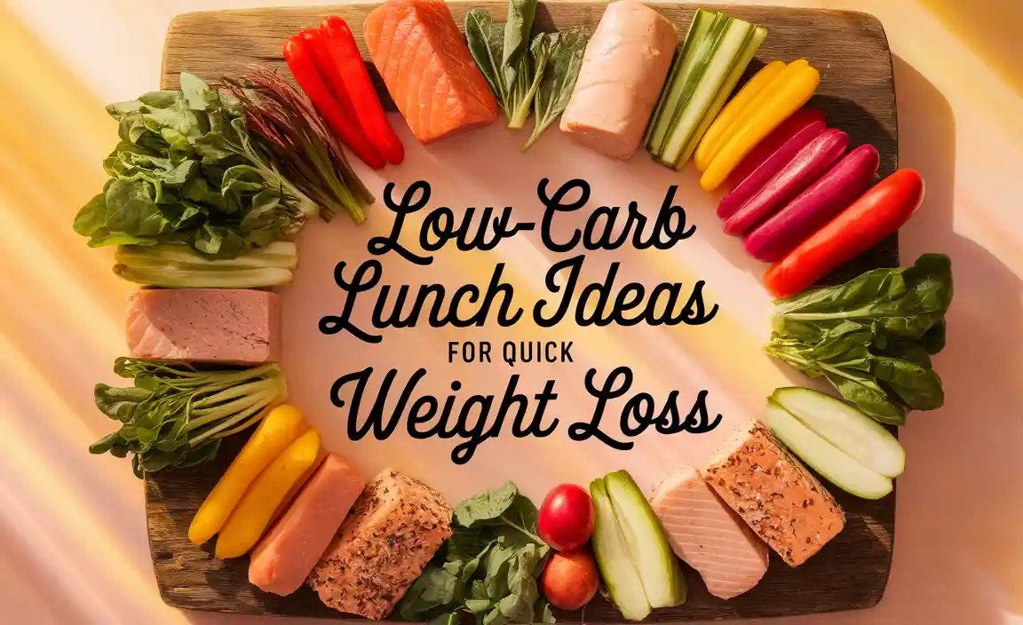 Low-Carb Lunch Ideas For Quick Weight Loss