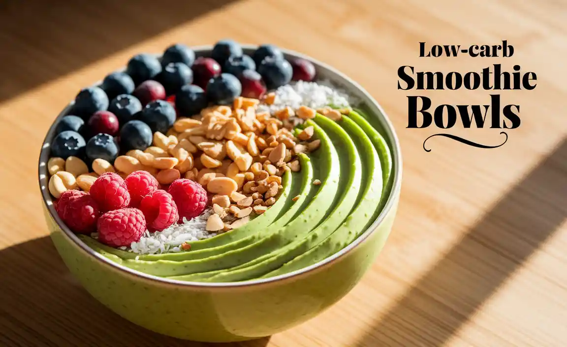Low-Carb Smoothie Bowls