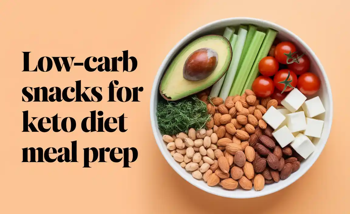 Low-Carb Snacks For Keto Diet Meal Prep
