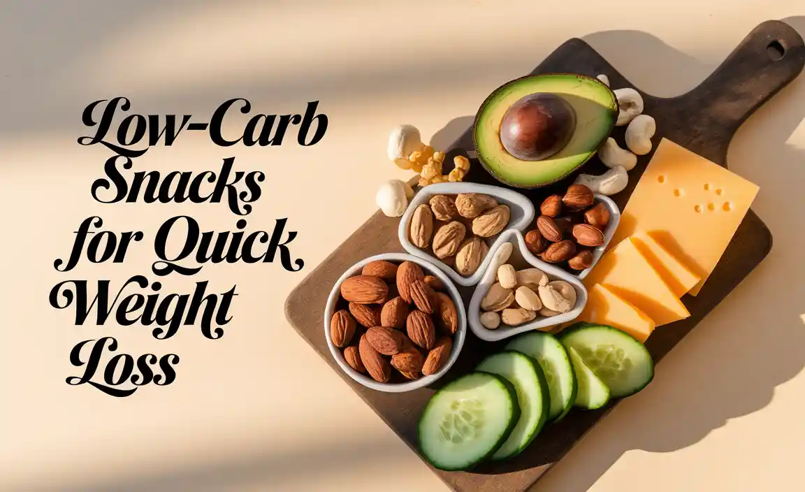Low-Carb Snacks For Quick Weight Loss