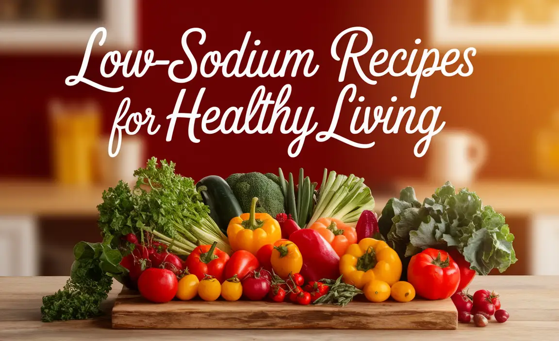 Low-Sodium Recipes For Healthy Living