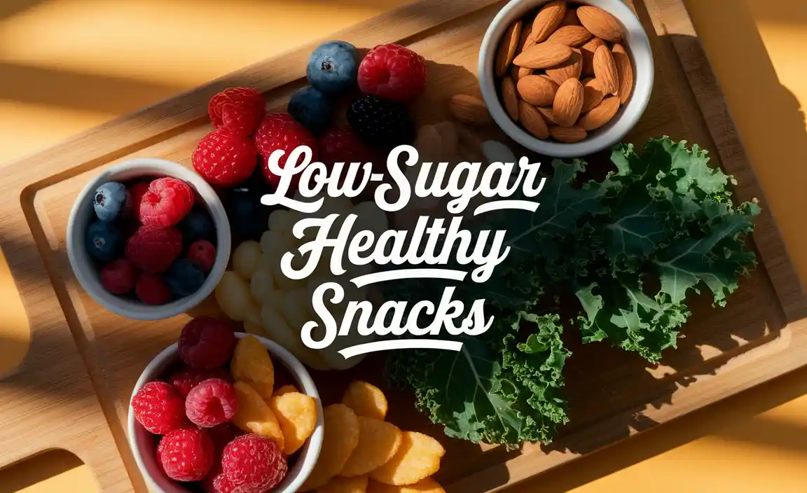Low-Sugar Healthy Snacks