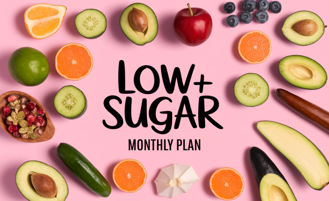 Low-Sugar Monthly Plan