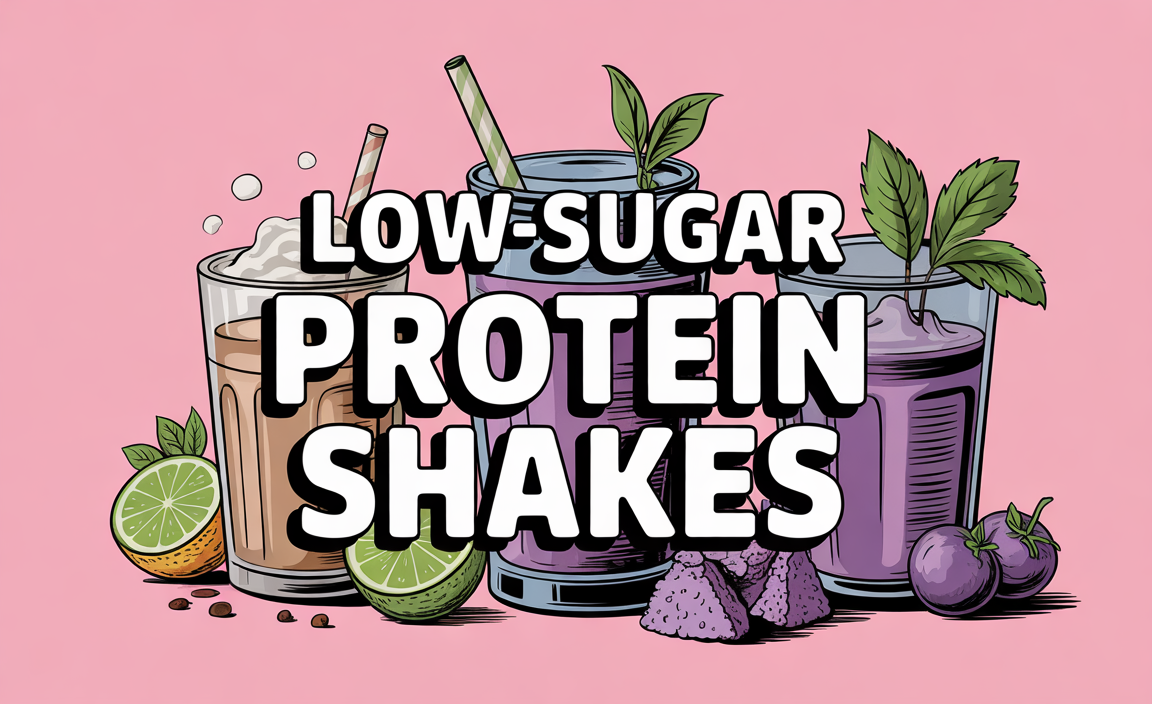 Low-Sugar Protein Shakes