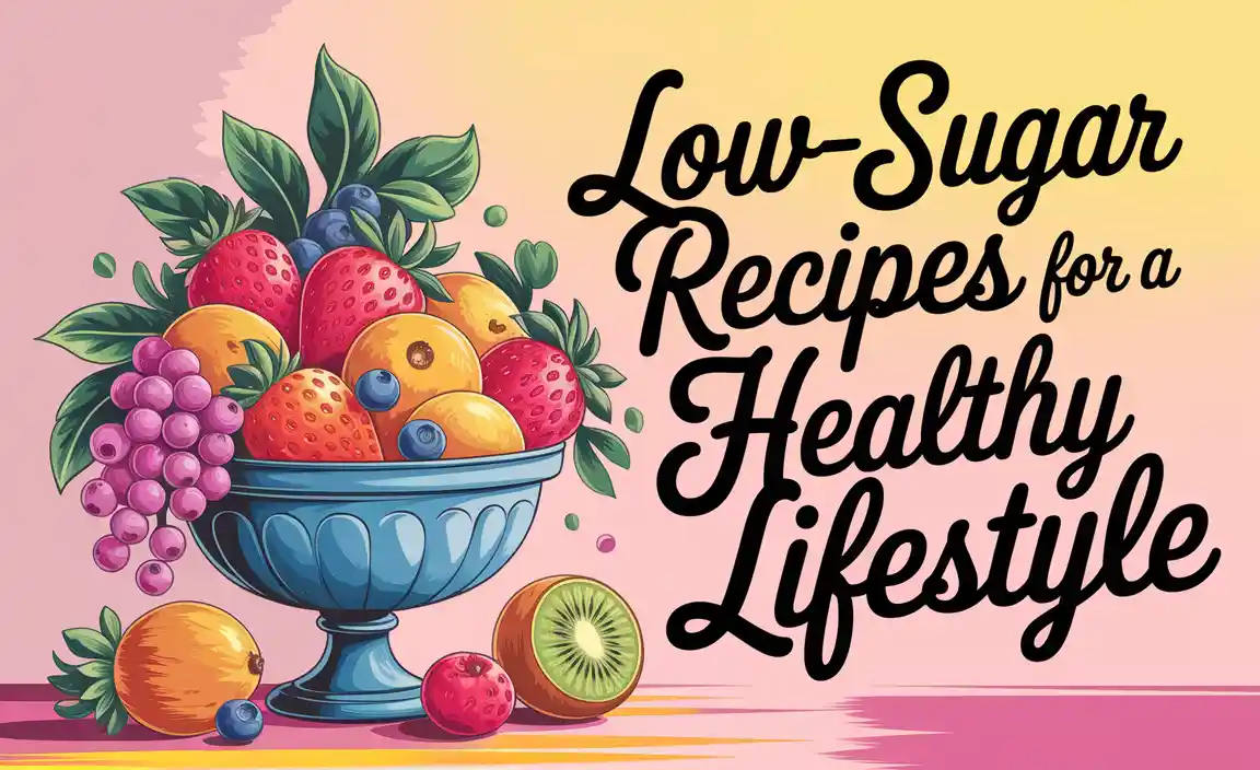 Low-Sugar Recipes For A Healthy Lifestyle