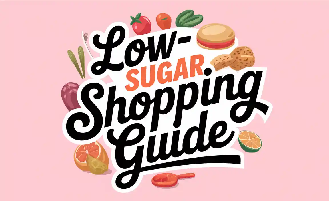 Low-Sugar Shopping Guide