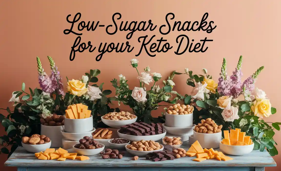 Low-Sugar Snacks For Your Keto Diet