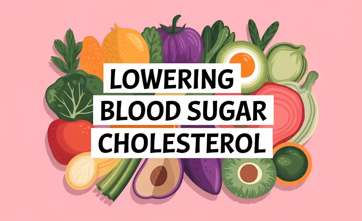 Lowering Blood Sugar And Cholesterol