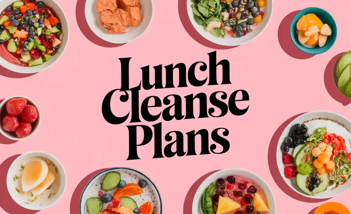 Lunch Cleanse Plans