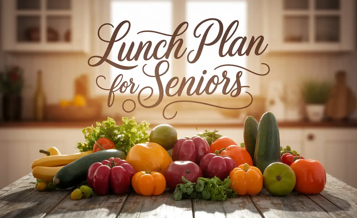 Lunch Plan For Seniors