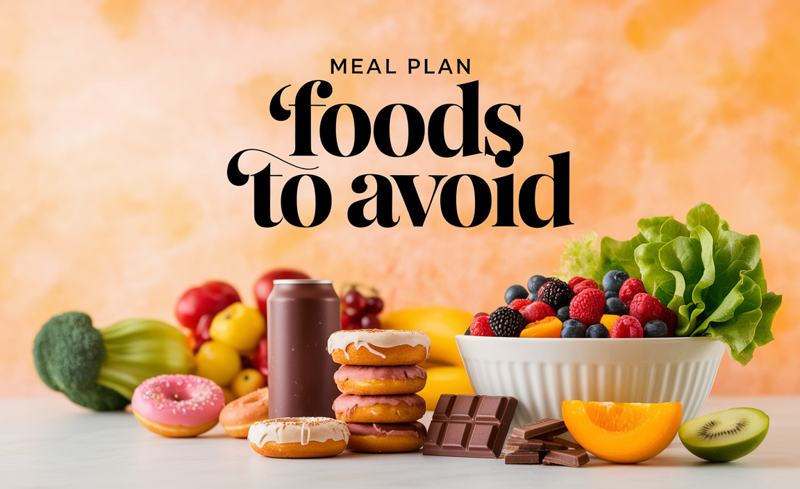 Meal Plan Foods To Avoid