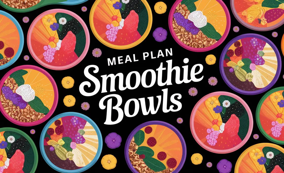 Meal Plan Smoothie Bowls