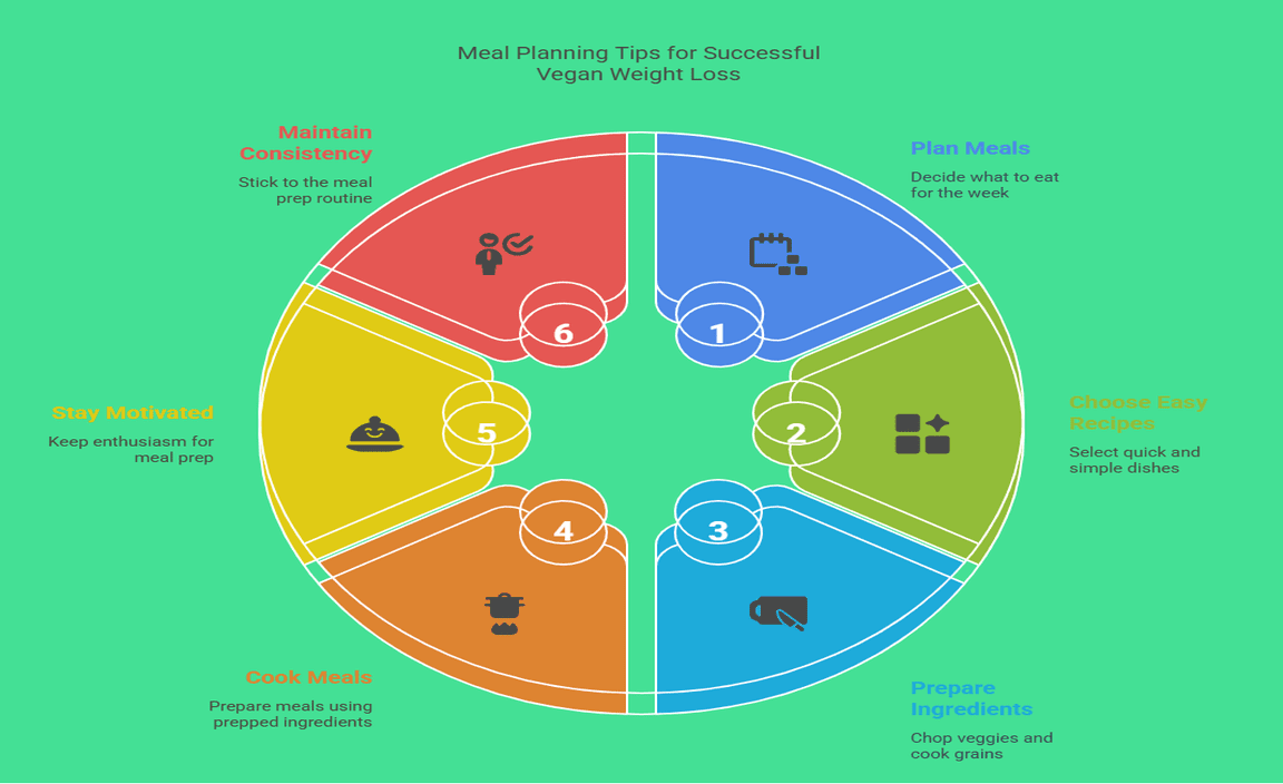 Meal Planning Tips for Successful Vegan Weight Loss