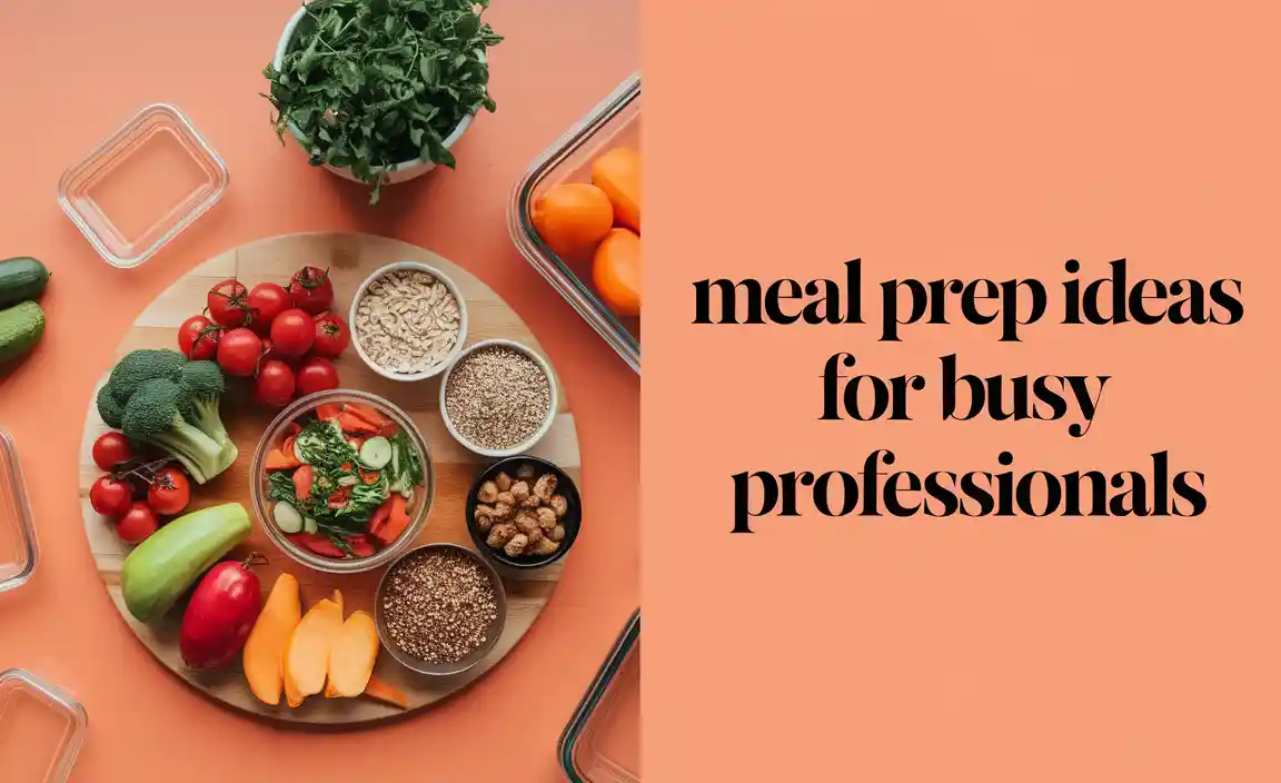 Meal Prep Ideas For Busy Professionals