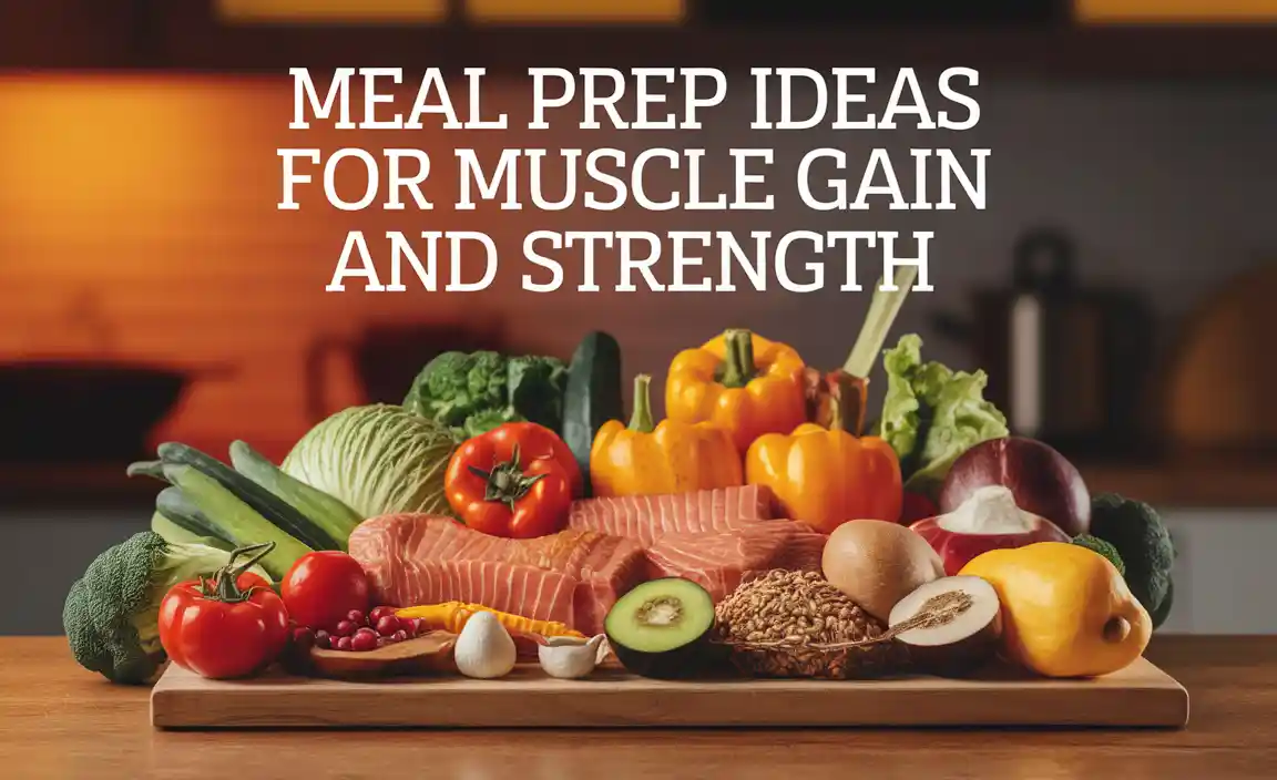 Meal Prep Ideas For Muscle Gain And Strength