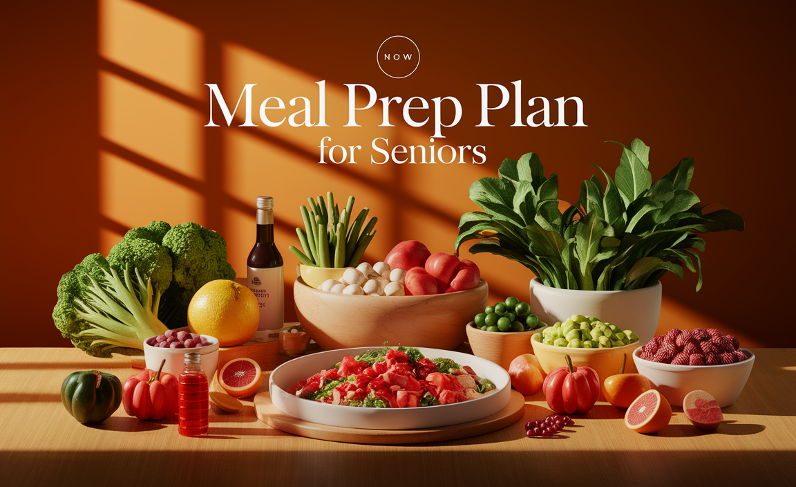 Meal Prep Plan For Seniors