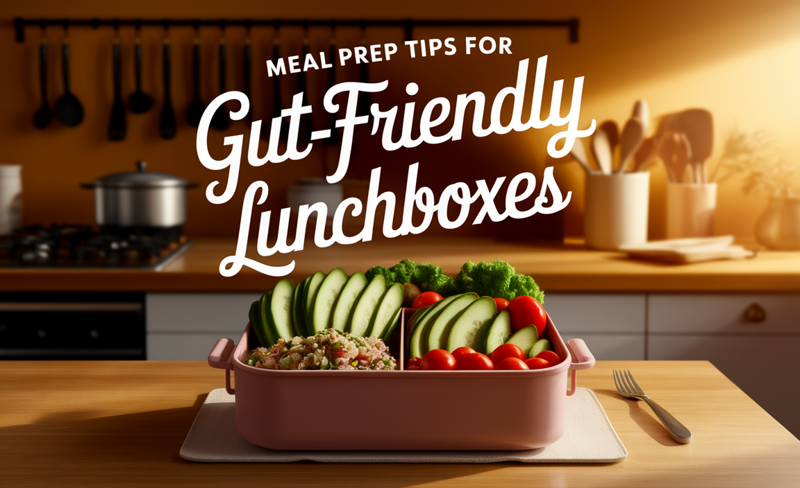 Meal Prep Tips for Gut-Friendly Lunchboxes